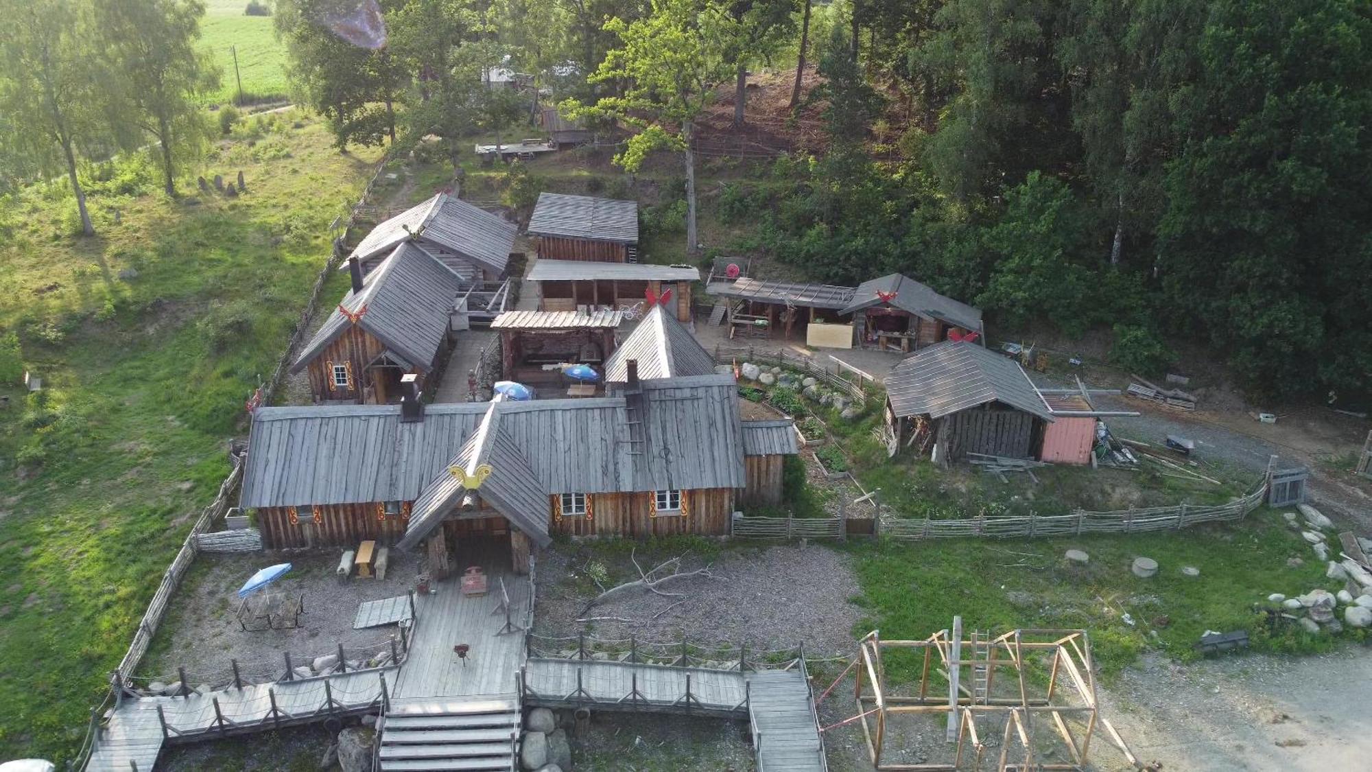 Vittfarnas Vikingaby Villa Sosdala Exterior foto